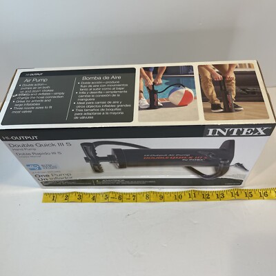 Intex Double Quick pompe à main 48cm