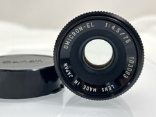 Omicron-EL 75mm f/4.5 Enlarging Lens M39 mount Japan Nr. 103   NJL025778 