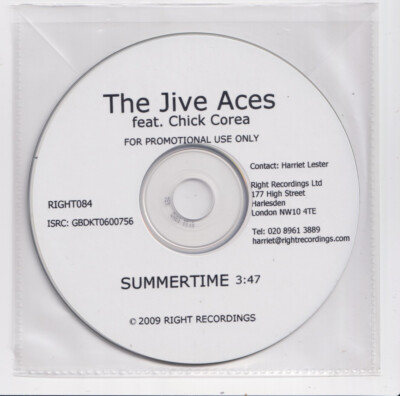 (LQ20) The Jive Aces ft Chick Corea, Summertime - 2009 DJ CD