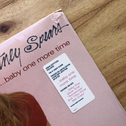 Britney Spears …Baby One More Time Limited LP Clear Pink Splatter Vinyl Record - Picture 2 of 7