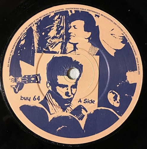 WRECKLESS ERIC A Popsong Original Vinyl Record 7" 45 Stiff Records UK Import - Picture 2 of 2