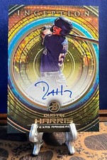 2022 Bowman Inception Prospect Auto Gold Foil Auto #/50 Dustin Harris #PA-DH