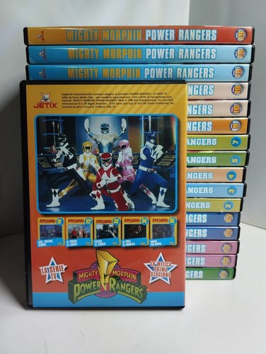 POWER RANGERS Mighty Morphin n. 19 DVD 1996 MOLTO RARO !! Rif. 2 - Foto 2 di 2