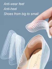 Upgrade Silicone Heel Stickers Heels Grips for Women Men Anti Slip Heel Cushions