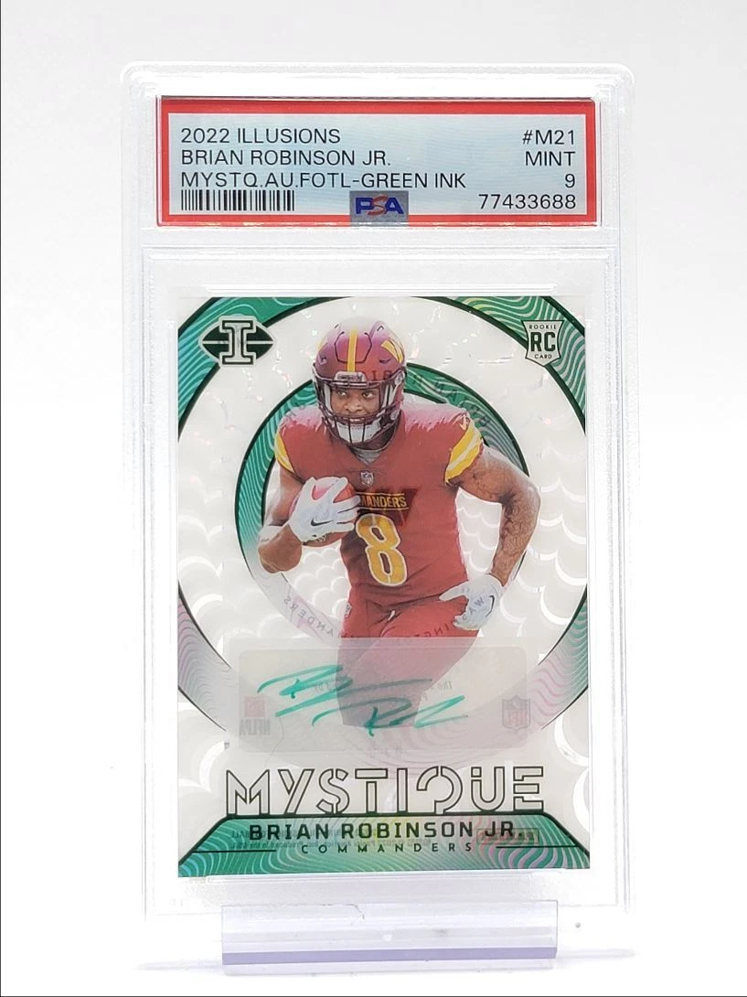 Brian Robinson Jr. Panini Illusions Mystique Autographs #M21 Fotl Green Ink