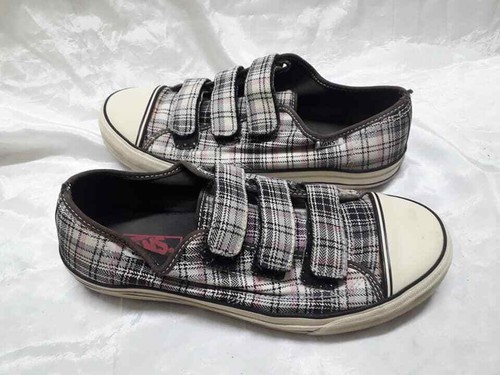 Vans Slip On Senza Lacci A Scacchi Bianco Panna Nero VEYEBWW nk24 Vans