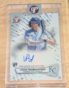 Vinnie Pasquantino Kansas City Royals 2023 Topps Pristine Rookie Encased Auto