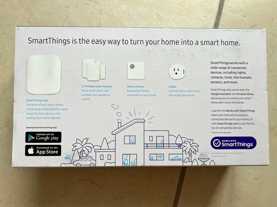 New Samsung F-MN US-2 Home Monitoring Kit, White - Image 3 of 4