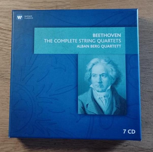 BEETHOVEN Complete String Quartets ALBAN BERG QUARTET EMI 7CD set NM