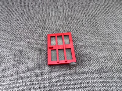 Lego Vintage rote Tür Door Ref. 73312 / Sets 710 725 6374 1708 1065