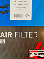 CHAMPION CAF100810P Luftfilter für FORD FUSION (JU) Fiesta Mk5 Kastenwagen
