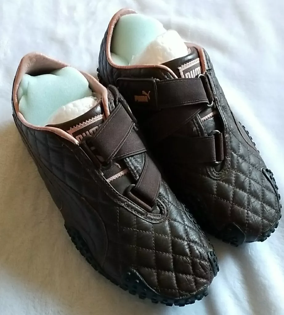 Puma quilted leather sneakers cheap