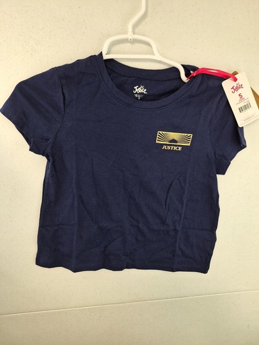 Justice Girls Outfit Jeans & T-Shirt 7 Slim & Small 7/8 NWT - Picture 4 of 4
