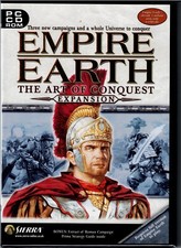 Empire Earth The Art of Conquest PC New XP Co...