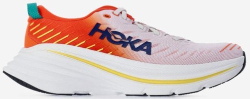 Hoka One One Bondi 8 Mens 8 D Running Shoes Red Alert Flame 1123202 RAFL Hoka One One HOKA Bondi 8 Red Alert Flame for sale | eBay main image 4