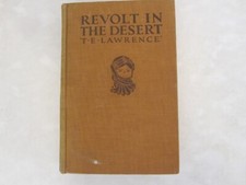 Revolt In The Desert,  T.E. Lawrence, Garden City hardcover