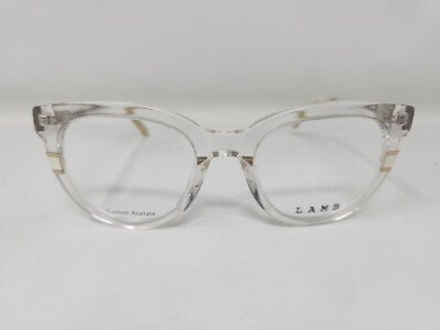 LAMB LAUF093 Women's  Eyeglasses  Frame 52-20-140 (CRY) # 888203