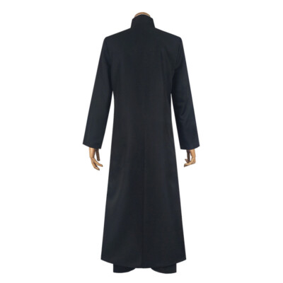Movie The Matrix Cosplay Costume Neo Uniform Keanu Reeves Trench