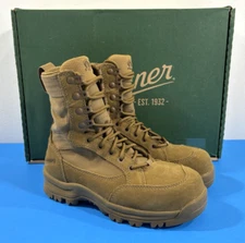 3.5 D NIB MENS DANNER 55322 TANICUS SIDE-ZIP COMPOSITE TOE BOOTS COYOTE