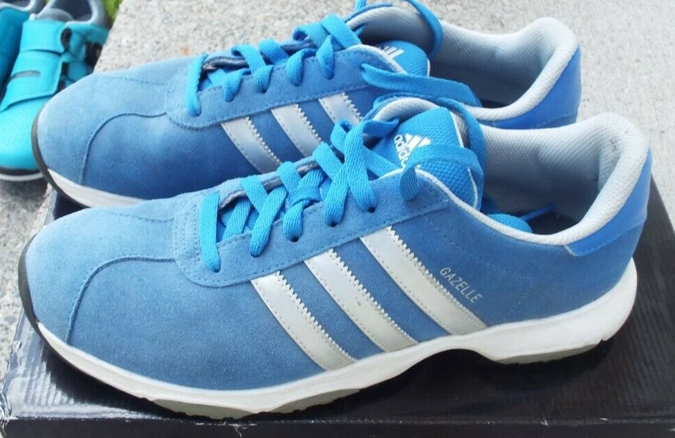 Prima Rubicundo Suyo Adidas Gazelle Golf Shoes 9.5 | eBay