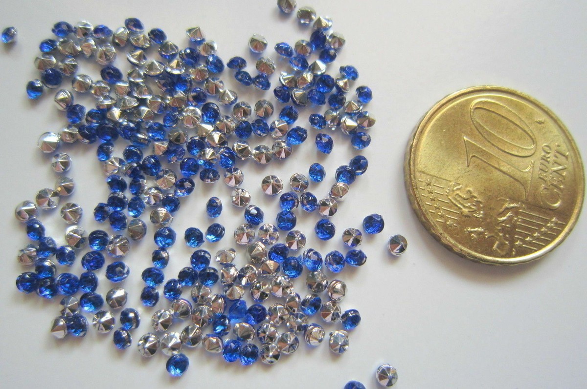 25 Cristaux Acryliques Forme Diamant Doré 10,8 Mm - À Coller, DIY, Loisirs Créatifs