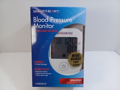 Health Smart Upper Arm Blood Pressure Monitor Intelligent