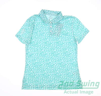 Nike Golf Damen Dry-Fit Grid Printed Polo CU9391 Größe SMALL
