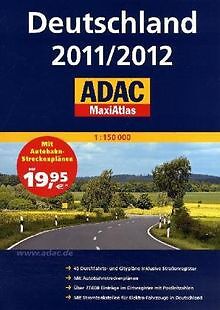 ADAC MaxiAtlas Deutschland 2011/2012: 1 : 150 000 / 45 D... | Buch | Zustand gut - not specified