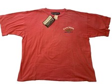 Vintage B.U.M. equipment Graphic T-Shirt LARGE PINK BRAND NEW NOS Made In USA