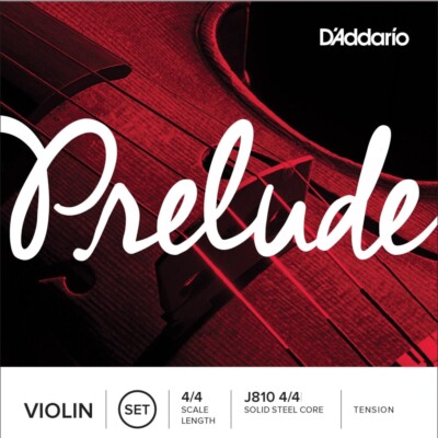 D'Addario J810 Prelude Violinsaiten-Set, 4/4 Scale, Medium Tension