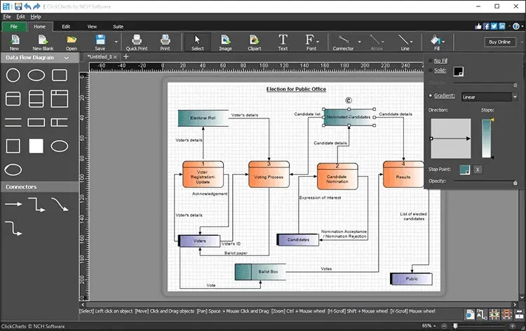 ClickCharts Diagram & Flowchart Software NCH Software - Image 2 of 3
