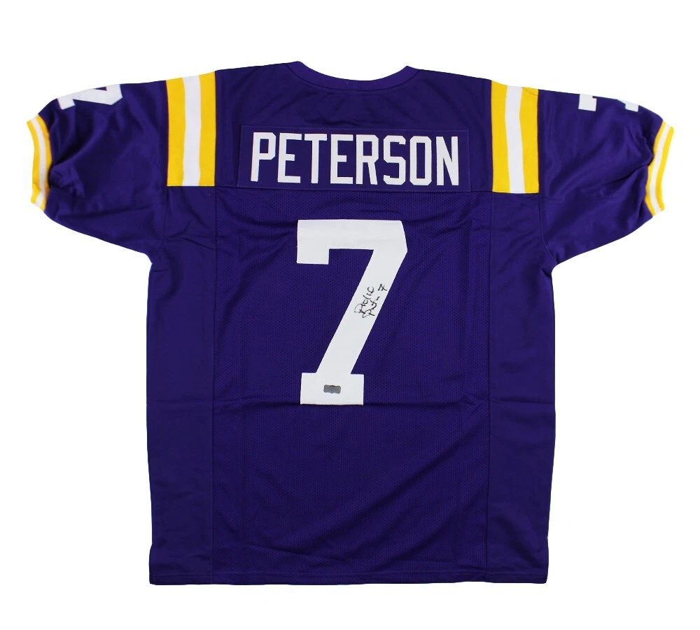 Patrick peterson lsu clearance jersey