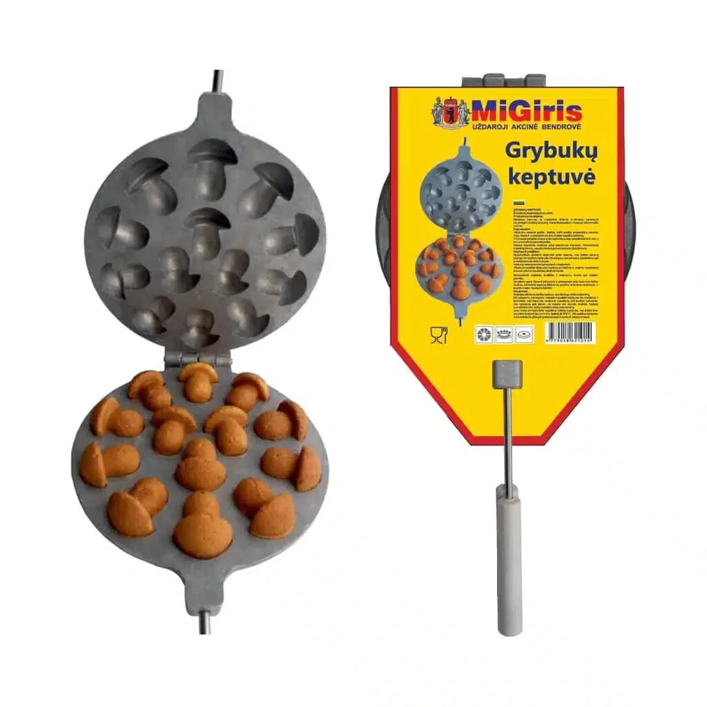 Migiris Mushroom Form Baking Pan/Griddle Ø18 cm
Opens in a new window or tab