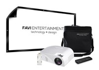 Favi G2w Led Lcd (wvga) Mini Video Projector Kit Includes 5 Items - Projector... Favi G2w Led Lcd (wvga) Mini Video Projector Kit Includes 5 Items - Projector...