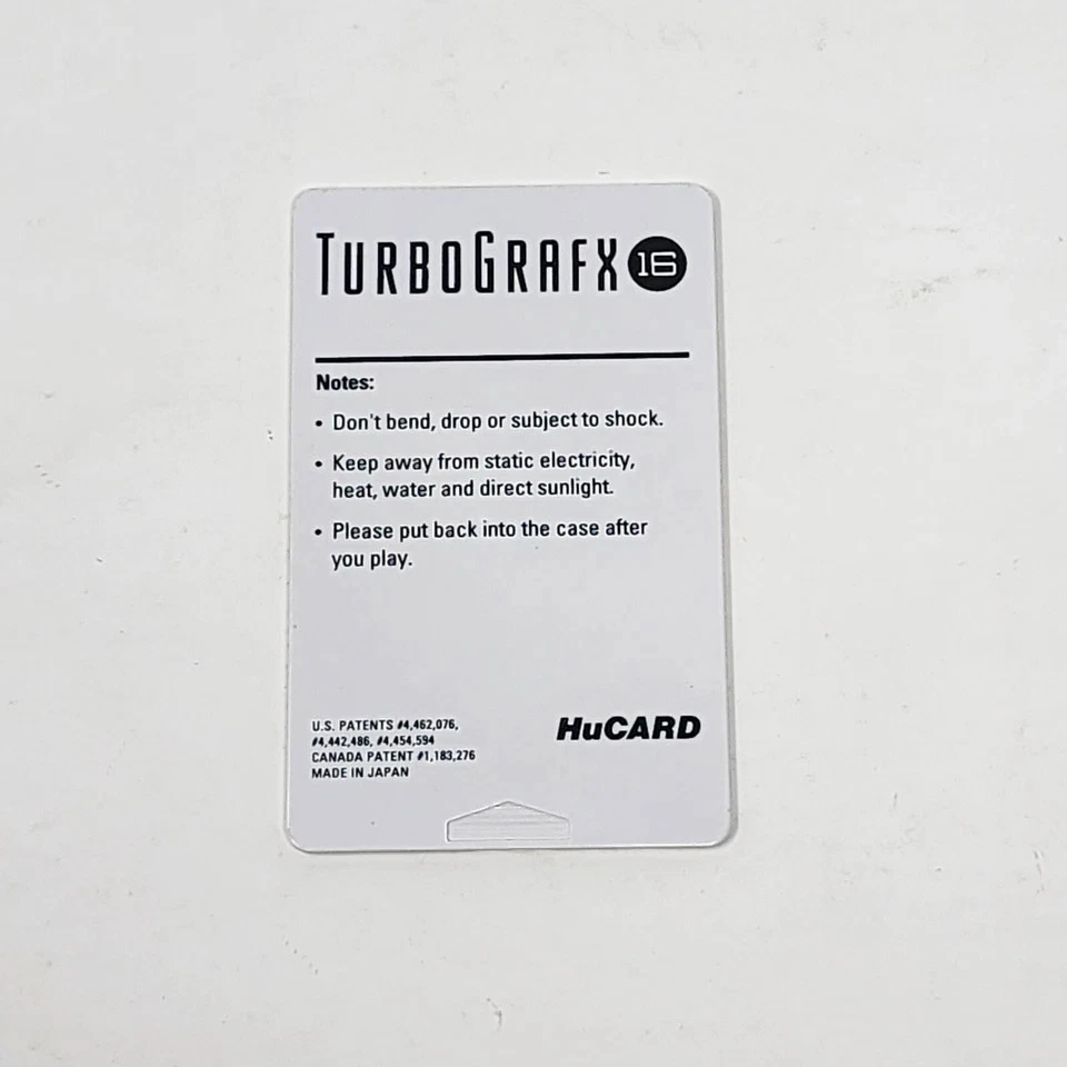 Bonk's Adventure (TurboGrafx-16) Complete w/ Manual & Case - Authentic & Tested - Image 4 of 4