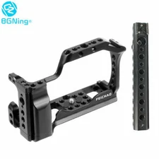 Camera Cage for Canon EOS M50 M5 Cover w/ Top Handle Quick-Rease Plate