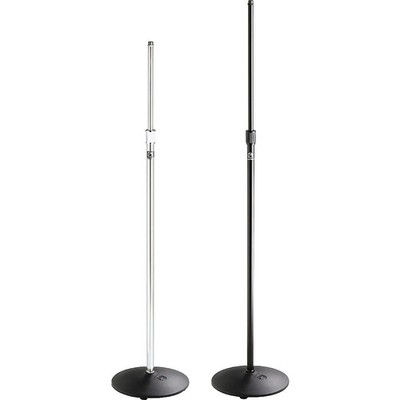 Atlas Sound MS12C Round Base Mic Stand Ebony