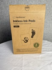 4-Pack Inkless Handprint Footprint Kit - Ink Pad Baby Dog Cat Pet Jet Black