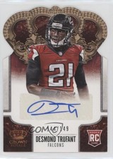 2013 Crown Royale Retail Bronze Die-Cut Signatures Desmond Trufant Auto 0qe6