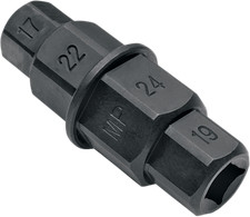 Motion Pro 4-in-1 Hex Axle Tool 17 19 22 24mm 38in Drive 08-0397