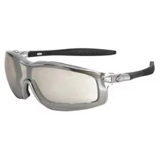Mcr Safety Rt129af Rt1, Safety Glasses, Anti-Fog & Anti-Scratch, Light Gray