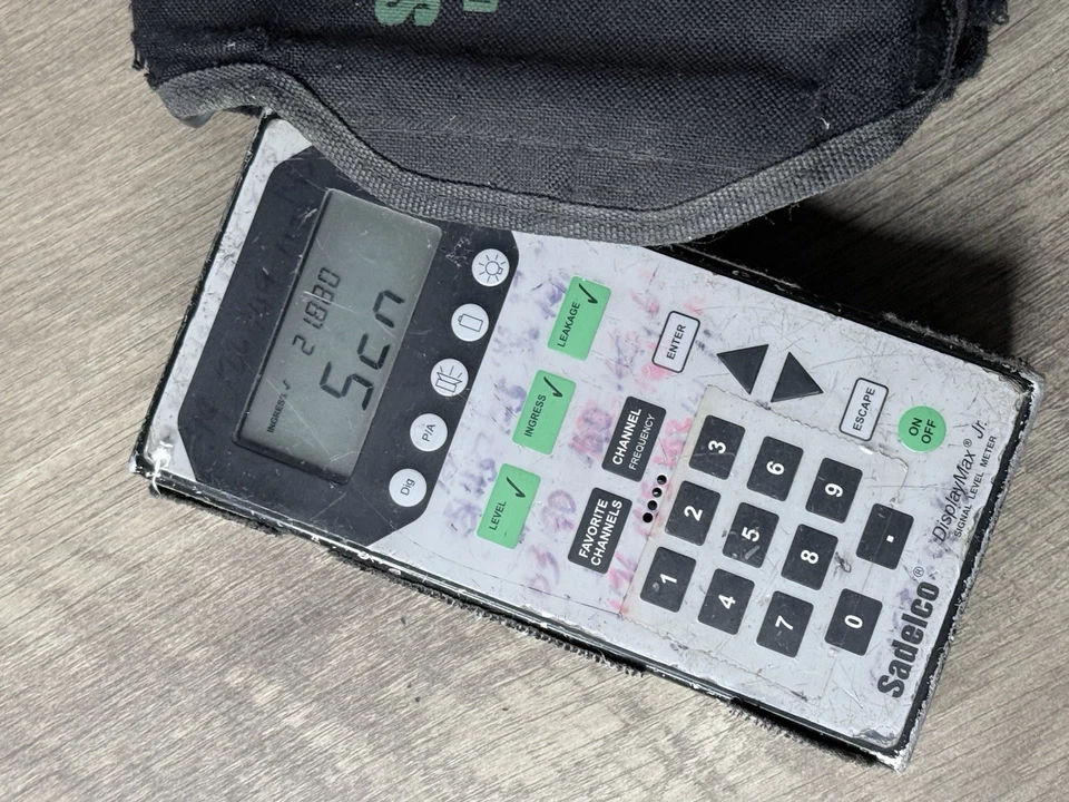 Medidor CATV nivel señal Sadelco DisplayMax Jr. 2000 Jr. Foto 4 de 4