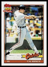 1991 Topps #150 Cal Ripken