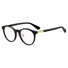 Kate Spade Women's Round 50mm Eyeglasses Frames Black DRYSTALEE/F-807