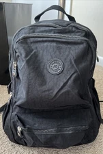 JG Elegant Backpack Black  Travel  Bag Casual Unisex