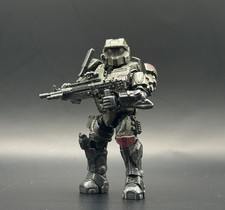 Custom Halo Mega Construx Black Crimson Spartan Figure W Custom Dmr Rifle Custom Halo Mega Construx Black Crimson Spartan Figure W Custom Dmr Rifle