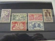 MAURITANIE N° 66 A 71 NEUFS* AVEC CHARNIERE MH ANCIENNES COLONIES FRANCAISES