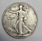 1938  Walking Liberty Half Dollar *BELOW SILVER VALUE*
