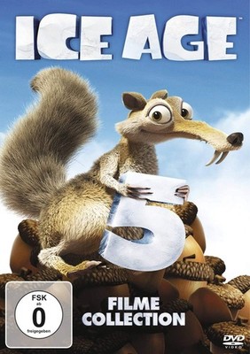 Ice Age 1-5 Animation DVD