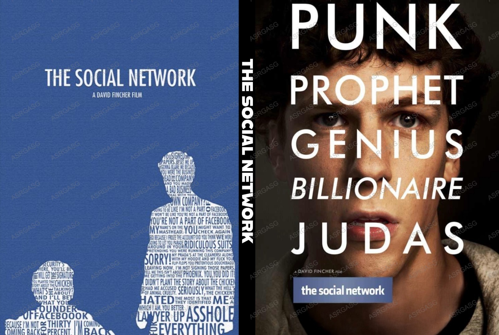 Customized The Social Network 4K SteelBook case only, no disc